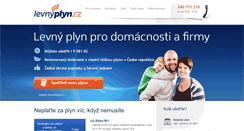 Desktop Screenshot of levnyplyn.cz